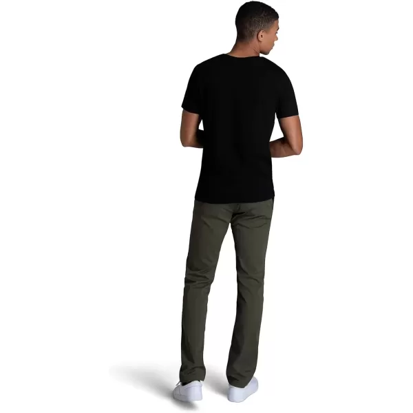 imageFruit of the Loom Recover Cotton TShirt Made with Sustainable Low Impact Recycled Fiber2 Pack  BlackIvory