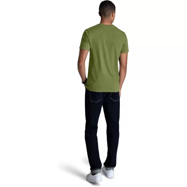 imageFruit of the Loom Recover Cotton TShirt Made with Sustainable Low Impact Recycled FiberAntique Green