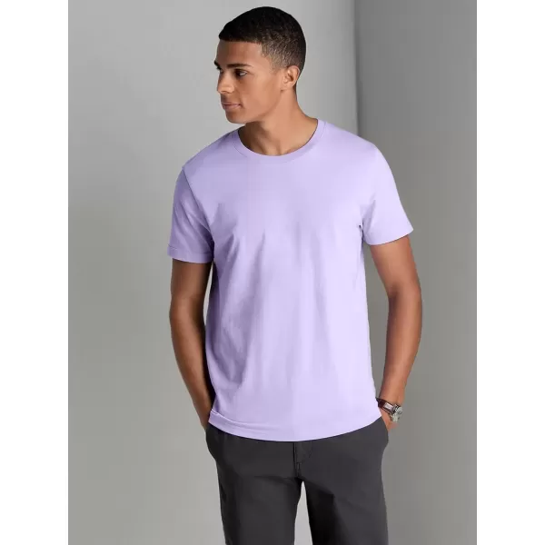 imageFruit of the Loom Recover Cotton TShirt Made with Sustainable Low Impact Recycled FiberLilac Petal