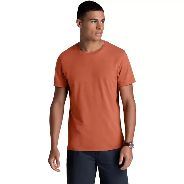imageFruit of the Loom Recover Cotton TShirt Made with Sustainable Low Impact Recycled FiberMars Red