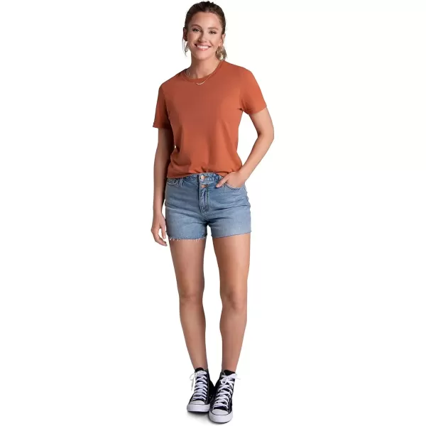 imageFruit of the Loom Recover Cotton TShirt Made with Sustainable Low Impact Recycled FiberMars Red