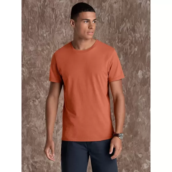 imageFruit of the Loom Recover Cotton TShirt Made with Sustainable Low Impact Recycled FiberMars Red