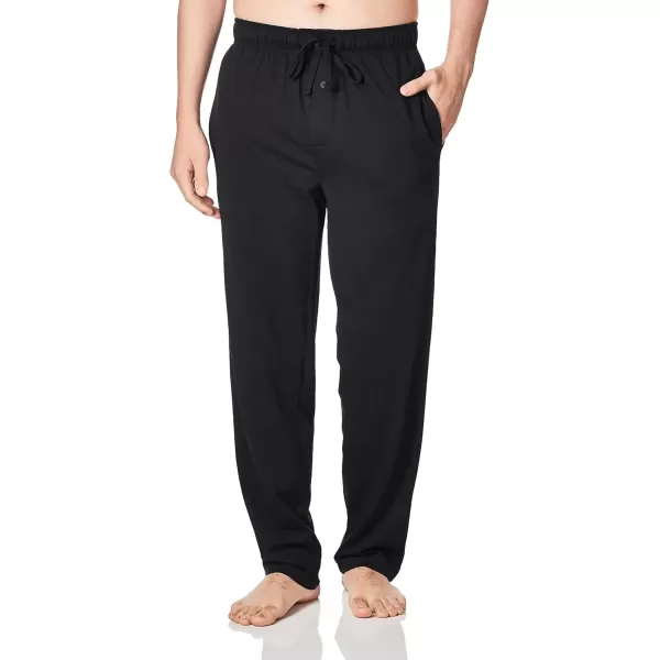 imageFruit of the Loom mens Breathable Jersey Sleep PantBlack