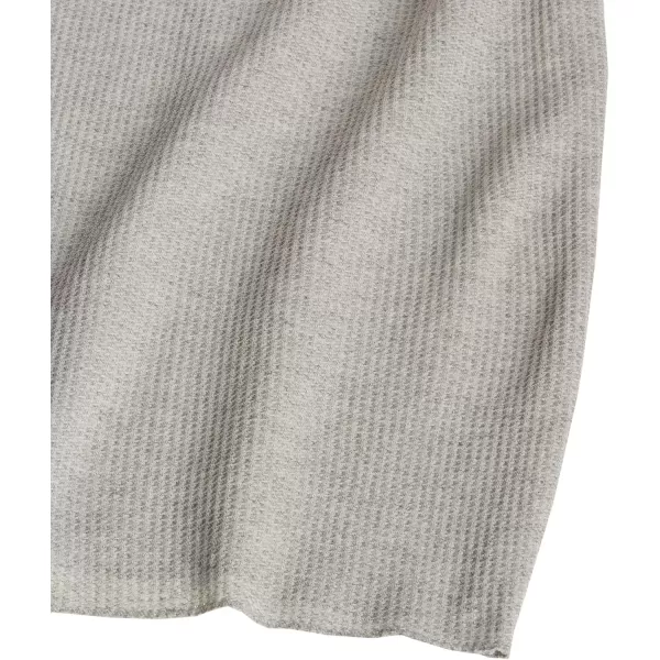 imageFruit of the Loom mens Classic Midweight Waffle Thermal Underwear Crew TopLight Grey Heather
