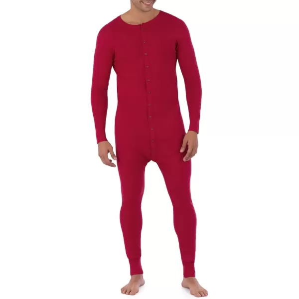 imageFruit of the Loom mens Premium Thermal Union SuitRed
