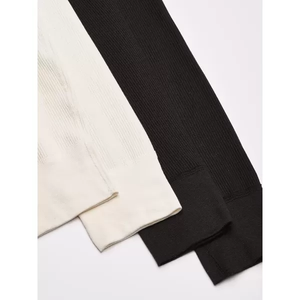imageFruit of the Loom mens Recycled Premium Waffle Thermal Underwear Long Johns BottomBlackBlackNatural