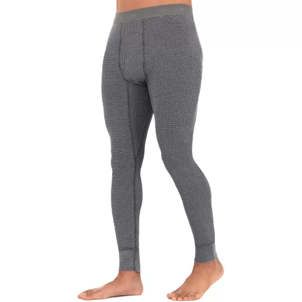 imageFruit of the Loom mens Recycled Premium Waffle Thermal Underwear Long Johns BottomGreystone Heather