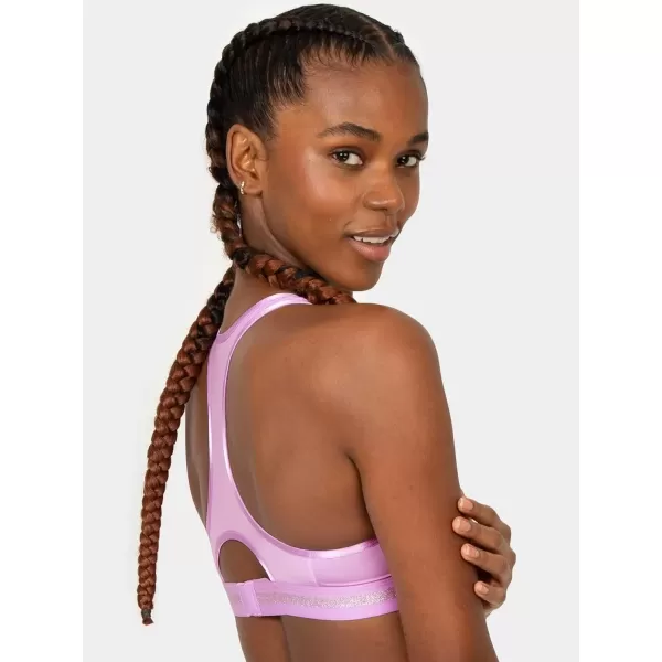 imageA Fresh Collection Game Changer Front and Back Close Racerback Bra 2 Pack