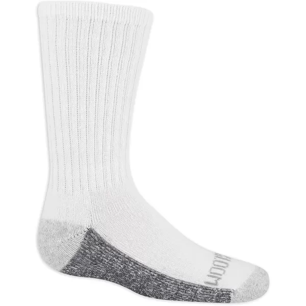 imageFruit of the Loom Boys Dual Defense Crew Socks 10 PackWhite