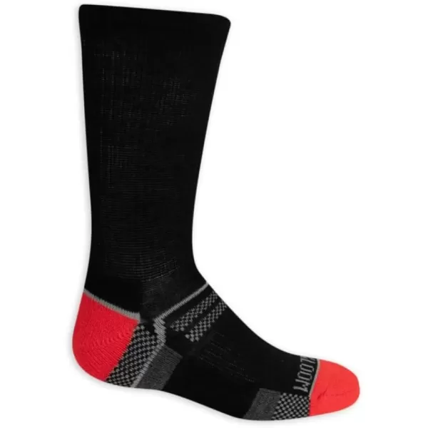 imageFruit of the Loom Boys Everyday Active Crew Socks 12 PackBlack