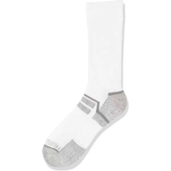 imageFruit of the Loom Boys Everyday Active Crew Socks 12 PackWhite