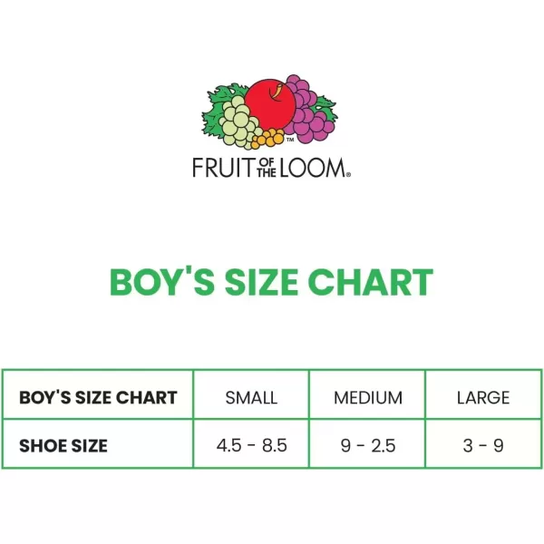 imageFruit of the Loom Boys Everyday Active Crew Socks 12 PackWhite