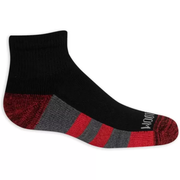 imageFruit of the Loom Boys Everyday Active Sports Ankle Socks 10 PackBlack