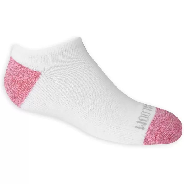 imageFruit of the Loom Girls Everyday No Show Socks 10 PackWhite