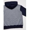 imageFruit of the Loom boys Fleece Sweatshirts Hoodies Sweatpants ampamp Joggers Shirt Full Zip  Navy Stripe Small US