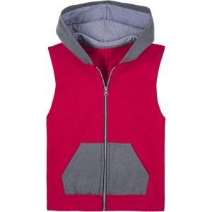 imageFruit of the Loom boys Fleece ampamp Sweatpants Vest Vest  True Red Small US