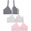 imageFruit of the Loom Girls Soft and Smooth Training BraBlush RoseGrey HeatherCharcoal Heather