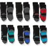 imageFruit of the Loom Boys Everyday Active Ankle Socks 12 PackBlack