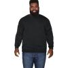 imageFruit of the Loom Mens Moisture Wicking Eversoft Fleece SweatshirtBlack Heather