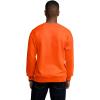 imageFruit of the Loom Mens Moisture Wicking Eversoft Fleece SweatshirtSafety Orange