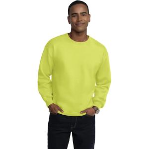 imageFruit of the Loom Mens Moisture Wicking Eversoft Fleece SweatshirtSafety Green