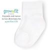 imageFruit of the Loom Baby 14Pack Grow ampamp Fit Flex Zones Cotton Stretch Socks  Unisex Girls BoysGrey