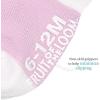 imageFruit of the Loom Baby 14Pack Grow ampamp Fit Flex Zones Cotton Stretch Socks  Unisex Girls BoysPink Pop