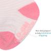 imageFruit of the Loom Baby 14Pack Grow ampamp Fit Flex Zones Cotton Stretch Socks  Unisex Girls BoysPink Stripe