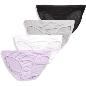 imageFruit of the Loom Womens Breathable 4 Pack PantiesAssortedMulticolor
