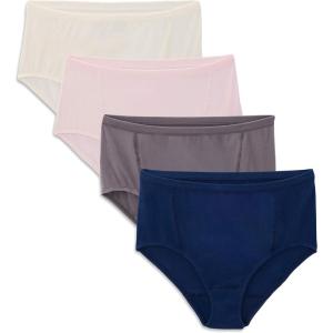 imageFruit of the Loom Womens Breathable 4 Pack PantiesBrief  Cotton Mesh  4 Pack