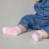 imageFruit of the Loom Baby 22Pack Grow ampamp Fit Flex Zones Low Cut Stretch Socks  Unisex Girls BoysPink