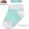 imageFruit of the Loom Baby 22Pack Grow ampamp Fit Flex Zones Low Cut Stretch Socks  Unisex Girls BoysPink