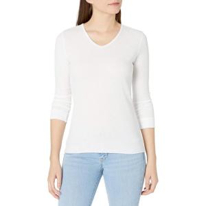 imageFruit of the Loom womens Micro Waffle Thermal VneckWhite