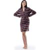 imageFruit of the Loom Womens Flannel Sleep ShirtFair Isle Black