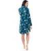 imageFruit of the Loom Womens Flannel Sleep ShirtSnowflake