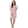 imageFruit of the Loom Womens Flannel Sleep ShirtSnowy Trees