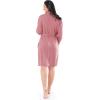 imageFruit of the Loom womens Breathable RobeAntique Blush Heather