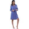 imageFruit of the Loom womens Breathable RobeHeather Navy