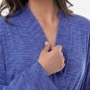 imageFruit of the Loom womens Breathable RobeHeather Navy