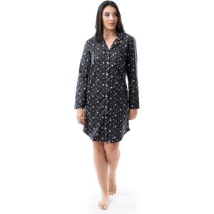 imageFruit of the Loom Womens Flannel Sleep ShirtStarry Sky