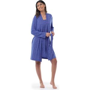 imageFruit of the Loom womens Breathable RobeHeather Navy