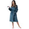 imageFruit of the Loom Womens Fleece RobeBlue Sea