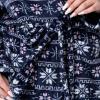 imageFruit of the Loom Womens Fleece RobeFairisle