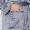 imageFruit of the Loom Womens Fleece RobeMonument