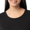 imageFruit of the Loom Womens Sueded Jersey Crew Top and Fleece Pant Sleep SetBlackCheetah Print