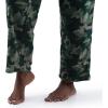 imageFruit of the Loom Womens Sueded Jersey Crew Top and Fleece Pant Sleep SetBlackGreen Camo