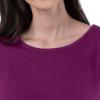 imageFruit of the Loom Womens Sueded Jersey Crew Top and Fleece Pant Sleep SetRoyal BerryMulti Dots