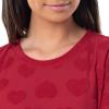 imageFruit of the Loom Womens BeyondSoft Sleep Tee and Shorts Set Radiant Red 2X