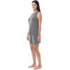 imageFruit of the Loom Womens Breathable Tank Top and Short 2 Piece Sleep SetHeather Grey