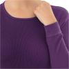 imageFruit of the Loom womens Micro Waffle Premium Thermal Underwear Tee ShirtViolet
